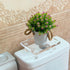 Bigfety Clear Acrylic Pedestal Tray Stand Riser for Bathroom Kitchen Countertop Home Decor