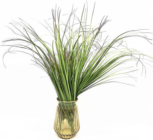 16 Artificial Plants Fake Wheat Grass Tall Shrubs, Faux Greenery Plastic Leaves Plant Indoor Green Decoration Home