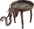 Handcrafted Recycled Iron Elephant T Light Votive Holder, Decorative Collectible Figurine for Home Holiday Décor