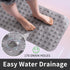 16 39 ROSMARUS Extra Long x Non-Slip Bathtub Mat, Shower Mat for Tub with Suction Cups and Drain Holes Bathtub Mats