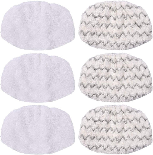 KEEPOW Steam Mop Pads Compatible with Bissell Powerfresh 1252, 1606670, 1543, 1543A,