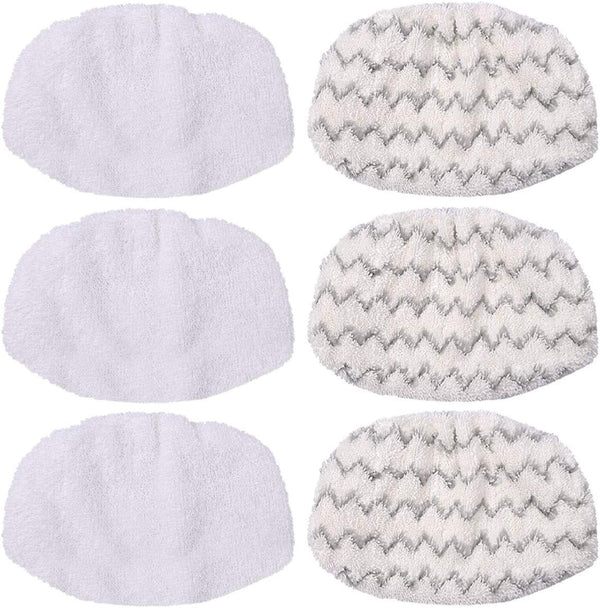 KEEPOW Steam Mop Pads Compatible with Bissell Powerfresh 1252, 1606670, 1543, 1543A,