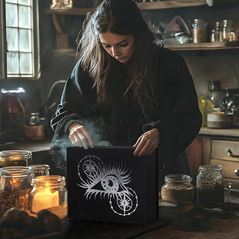 HNSHAG 18pack Witchcraft Supplies Herbs and Flowers Kit, Bigger Size Dried Herb for Witchy Beginners, Witchcraft Altar