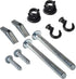 Swivel Hook Hangers, Multi-functional for Hanging - 2 Sets Per Pack, Black