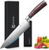 PAUDIN Chef Knife, 8 Inch High Carbon Stainless Steel Kitchen Knife, Gift Box