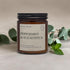 Peppermint & Eucalyptus Candles, Arctic Wicks Non-Toxic Coconut Beeswax 9oz Amber Jar, Spa Wellness Candles