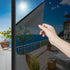 ConCus-T One Way Window Privacy Film, Black, 17.71Inch X 6.5Feet, Daytime Reflective Mirror Tint, UV Blocking