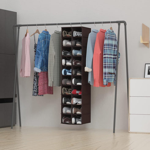 Libeder Closet, Closet 20 12''W12''Dx 50''H Hanging Shoe Organizer for Hanging Organizers Section Shoe Shelves, Space