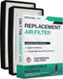 Crucial Air Replacement Air Filter with IDF Filter - Compatible with Honeywell HFD-120-Q, 2 Pack
