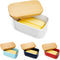 Sweese Large Butter Dish - Airtight Butter Keeper Holds Up to 2