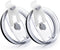 30oz Tumbler Lids - Replacement Lids for 30oz Yeti Tumbler, Ozark Trail and More, 2 Pack Spill Proof