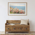 Flower Field Canvas Wall Art, Spring Landscape Prints, Vintage Flower Landscape Painting, Unframed