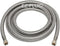 EZ-FLUID 180"(15Ft) x 1/4" Female Comp x 1/4" Female Comp; Burst-Proof Stainless Steel Braided Flexible Water Line