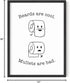 HAUS AND HUES Funny Bathroom Decor & Prints, Bathroom Humor Wall Decor, 12" x 16" UNFRAMED (Beard/Mullet)