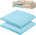 moonoom 22"x22" Couch Cushion Support, Blue Sofa Cushion Sagging Repair, Curved High Density