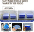 BECOKIT 1 2 2 Pack) Tbsp & Tbsp Silicone Freezer Molds - Perfect for Storing Garlic, Herbs, Ginger, Pesto, Tomato