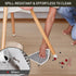 3'5' Clear Plastic Area Mat for Under High Chair, Large No Slip Waterproof Vinyl Floor Mat for Home, Anti-Spill Hard