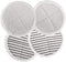 Spinwave Replacement Pads Compatible with Bissell Spinwave Mops 2124 2039 Series, Includes 2 Soft Pads and 2 Scrubby