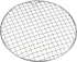 Round 9-Inch Cooking Rack, 201 Stainless Steel Cross Wire Barbecue Grill Net with 20mm Legs for Baking and Steaming