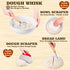 9 Inch 24 Oz Complete Sourdough Starter Kit, Bread Proofing Basket, Sourdough Starter Jar Kit, Sourdough Bread Baking