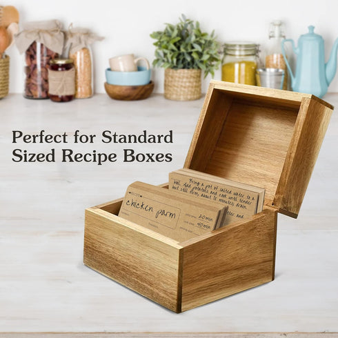 LotFancy Recipe Cards: 4x6 Inch, 60 Count, Double Sided Blank Recipe Cardstock, Vintage Index Cards