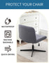 Armless LavishCover Chair Cover Office Desk Chair Cover, Waterproof and Elastic Criss Cross Chair Cover, Exquisite