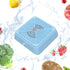 Fruit Vegetable Washing Machine, USB Portable Ultrasonic Electrolysis Fruit Purifier, Mini Dishwasher, Blue