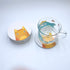 Set 6 Coasters of Round Ceramic Stone Absorbent Cute Cat Drinks Coasters for Cups and Mugs, Coffee Table, Office Desk