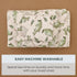 3 Pobibaby - Premium Twin Fitted Sheet, Flat Sheet with Pillow case - Ultra-Soft Cotton Blend, Stylish Woodland