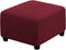 ADPON Square Ottoman Covers Ottoman Slipcovers Folding Storage Stool Protector Elastic Bottom