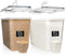 Shazo 2 PC (11L | 372 oz) Flour Sugar Storage Containers with