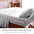 Set 4 Mellanni Queen Sheets - PC Iconic Collection Bedding - Hotel Luxury, Extra Soft, Cooling Bed Sheets - Wrinkle