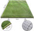 Olive Green Non-Slip Memory Foam Playmat - Large Tatami Area Rug Pad for Kids