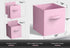 Sorbus Fabric Storage Cubes - 6 Foldable Bins for Organizing Pantry, Cubbies, Toy Box, Clothes Storage & Closet