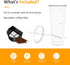 Sunvivi 20 Oz Iced Tea Maker for Ground Coffee, Cold Brew Coffee Maker with Reusable Filter, Black