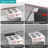 15.7" - 28" Stainless Steel Stove Gap Filler, Slide-in Range Rear Filler Kit, Backsplash for Most Brand Kitchen Stoves