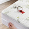Bamboo Mattress Protector with Zipper, 100% Waterproof King Size Cooling Cover, Ultra Soft Jacquard Fabric