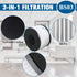 Improvedhand BS-03 HEPA Filter Replacement - Pack of 2 for PARTU Air Purifier Part U and Part X