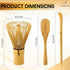 Bamboo Matcha Blender, Utensils Set with Matcha Whisk, Bamboo Matcha Whisk, Bamboo Whisk and Matcha Tea Accessories.