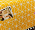 Mvchifay Microwave Oven Cover, Dustproof Cotton Machine Protector with Side Storage Pockets, 11.8x35.4 inches (Yellow