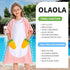 3-12 OLAOLA Bunny Hooded Kids Beach Towels for Years Boys Girls, Soft Absorbent Kids Hooded Bath Towel Wrap, Toddler