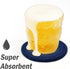 Set 6, 4.3 Inch ABenkle Woven Coasters for Drinks of Boho Absorbent Drinking Coaster, - Perfect Housewarming Gift, Home