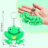 40 Pack Frog Keychains for Birthday Party Bag Fillers, Frog Themed Party Favors, Baby Shower Return Gifts