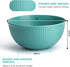 Unbreakable Cereal Bowls 24 oz - Set of 6 Lightweight Plastic Bowls Made of Wheat Straw Fiber for Salad, Soup, Ramen