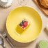 Sets 25oz HOMBENE Heartbeat Soup Pasta Bowl Lemon Yellow