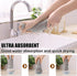 24 Pack (10 10 Inches, Homaxy Kitchen Dish Cloths x Grey), Super Soft and Absorbent Coral Velvet Dish Towels, Nonstick