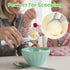 Ice Cream Scoop, 7 inches Nonstick Anti-Freeze Aluminum Scooper Spoon, Heavy Duty Design for Gelato, Cookie Dough,