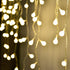 13ft 96 YOLIGHT Fairy Curtain Lights, USB/Battery Powered Ball Icicle Light LED Globe String Hanging Lights for Bedroom