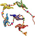 Rastogi Handicrafts Five Elephant Hanging Layer Decorative Wall Hanging, Multi Color, Traditional, Diwali, Wedding