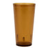 G.E.T. Heavy-Duty Plastic Restaurant Tumblers, 20 Ounce, Amber (Set of 4) 6620-1-A-EC